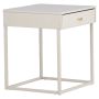 SIDOBORD VENTURE HOME BAKAL STÅL 43X50CM  BEIGE