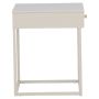 SIDOBORD VENTURE HOME BAKAL STÅL 43X50CM  BEIGE
