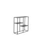 HYLLA VENTURE HOME STAAL STÅL 80X81CM SVART 