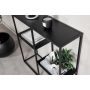 HYLLA VENTURE HOME STAAL STÅL 80X81CM SVART 