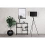HYLLA VENTURE HOME STAAL STÅL 80X81CM SVART 