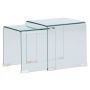 SIDOBORD VENTURE HOME TELEMARK 42X42CM GLAS