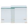 SIDOBORD VENTURE HOME TELEMARK 42X42CM GLAS