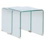 SIDOBORD VENTURE HOME TELEMARK 42X42CM GLAS