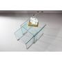 SIDOBORD VENTURE HOME TELEMARK 42X42CM GLAS