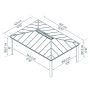 CANOPIA COLORADO CARPORT 25,6M² GRÅ
