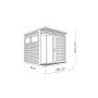 ATTEFALLSHUS BERTILO CONCEPT OFFICE OBEHANDLAD 6,7M²