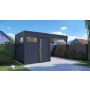 ATTEFALLSHUS BERTILO CUBUS 2 LOUNGE ANTRACIT 10,5M²