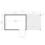 ATTEFALLSHUS BERTILO CUBUS 3 LOUNGE OBEHANDLAD 13,1M²