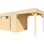 ATTEFALLSHUS BERTILO CUBUS 3 LOUNGE OBEHANDLAD 13,1M²