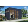 ATTEFALLSHUS BERTILO CUBUS 3 OFFICE ANTRACIT 7,7M²