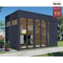 ATTEFALLSHUS BERTILO CUBUS 3 OFFICE ANTRACIT 7,7M²