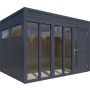 ATTEFALLSHUS BERTILO CUBUS 3 OFFICE ANTRACIT 7,7M²