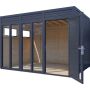ATTEFALLSHUS BERTILO CUBUS 3 OFFICE ANTRACIT 7,7M²