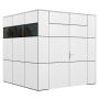 FÖRRÅD BERTILO HPL 1 ANTRACIT/VIT 5,2M²