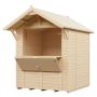KIOSK 1 BERTILO OBEHANDLAD 3,2M²