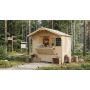 KIOSK 2 BERTILO OBEHANDLAD 4,3M²