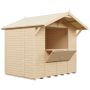 KIOSK 2 BERTILO OBEHANDLAD 4,3M²