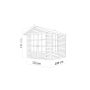 ATTEFALLSHUS BERTILO MELROSE OBEHANDLAD 4,2M²