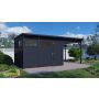 ATTEFALLSHUS BERTILO PENTUS 3 LOUNGE ANTRACIT 13,1M²
