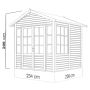 ATTEFALLSHUS BERTILO TEAHOUSE OBEHANDLAD 5,3M²
