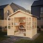 ATTEFALLSHUS BERTILO TEAHOUSE OBEHANDLAD 5,3M²