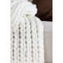 PLÄD VEMTURE HOME KATE POLYESTER 170X130CM VIT 
