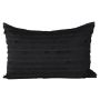 KUDDFODRAL VENTURE HOME EDITH BOMULL 40X60CM SVART 