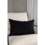 KUDDFODRAL VENTURE HOME EDITH BOMULL 40X60CM SVART 
