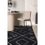 ULLMATTA VENTURE HOME DAVID 350X250CM SVART 