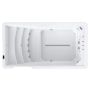 SWIMSPA SWEBAD FAMILY 5 PLATSER 3 JETS 4,43M ALPINE WHITE