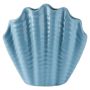 VAS AFFARI SHELL 18X7X17CM BLÅ