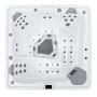 SPABAD SWEBAD POLAR 5 PLATSER 49 JETS ALPINE WHITE