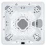 SPABAD SWEBAD BREEZE 7 PLATSER 56 JETS ALPINE WHITE