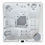 SPABAD SWEBAD AURORA 5 PLATSER 55 JETS ALPINE WHITE