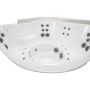 SPABAD SWEBAD RESORT SQUARE 5 PLATSER 52 JETS ALPHINE WHITE
