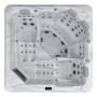 SPABAD SWEBAD GALAXY 6 PLATSER 82 JETS STERLING SILVER