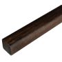 LEDSTÅNG NQD OLJAD MÖRKBETSAD EK FYRKANTIG 43X43X1500MM