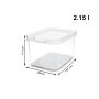 KYLSKÅPSFÖRVARING ROTHO CAUMA TRANSPARENT 2,15L
