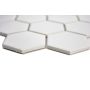 MOSAIK WELSCHEIT HEXAGON WHITE 32,5X28,1CM PRIS PER ARK
