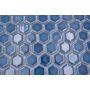 MOSAIK WELSCHEIT HEXAGON BLUEGREEN 26X30CM PRIS PER ARK