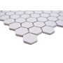 MOSAIK WELSCHEIT HEXAGON WHITE 26X30CM PRIS PER ARK