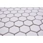  MOSAIK WELSCHEIT HEXAGON WHITE 26X30CM PRIS PER ARK
