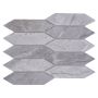 MOSAIK WELSCHEIT HEXAGON LONG GREY 25,7X31,3CM  PRIS PER ARK