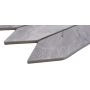 MOSAIK WELSCHEIT HEXAGON LONG GREY 25,7X31,3CM  PRIS PER ARK