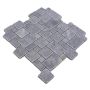 MOSIAK WELSCHEIT PATTERN BARDIGLIO COMBINATION GRÅ 30,5X30,5CM PRIS PER ARK