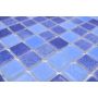 MOSAIK WELSCHEIT COLOURS NIEBLA AZUL MIX BLUE 31,6X31,6CM PRIS PER ARK