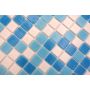 MOSAIK WELSCHEIT POOL MIX WHITE/BLUE 32,7X30,5CM PRIS PER ARK