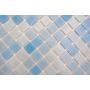 MOSAIK WELSCHEIT POOL MIX LIGHTBLUE 32,7X30,5CM PRIS PER ARK