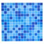 MOSAIK WELSCHEIT POOL MIX BLUE 32,7X30,5CM PRIS PER ARK